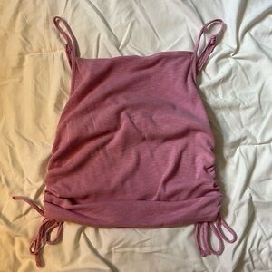 Aerie Ruched Side Tie Tank